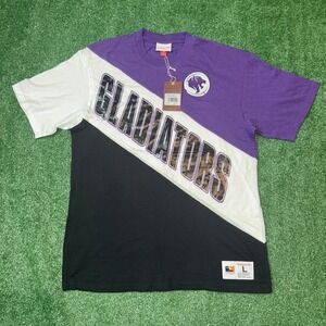 Mitchell & Ness LA Gladiators Owl Play By Play S/S Tee ~‎ Sz - Large Overwatch